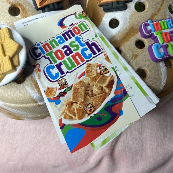 Cinnamon Toast Crunch Crocs Clog 207920-2E9 BRAND NEW *EARLY PAIR* - Picture 10 of 10